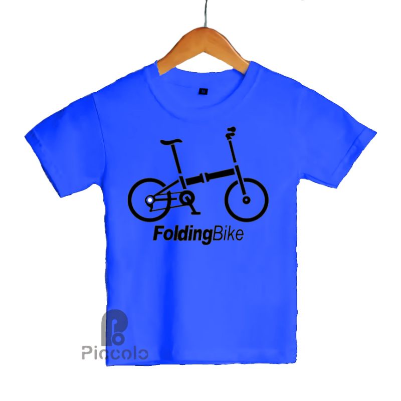 Kaos Baju anak anak Sepeda Lipat Folding Bike Kaos Sport -