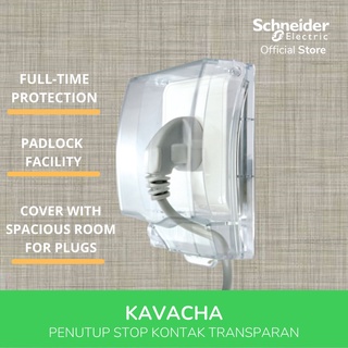Schneider Electric Kavacha Penutup Stop Kontak Transparan - E223R_TR