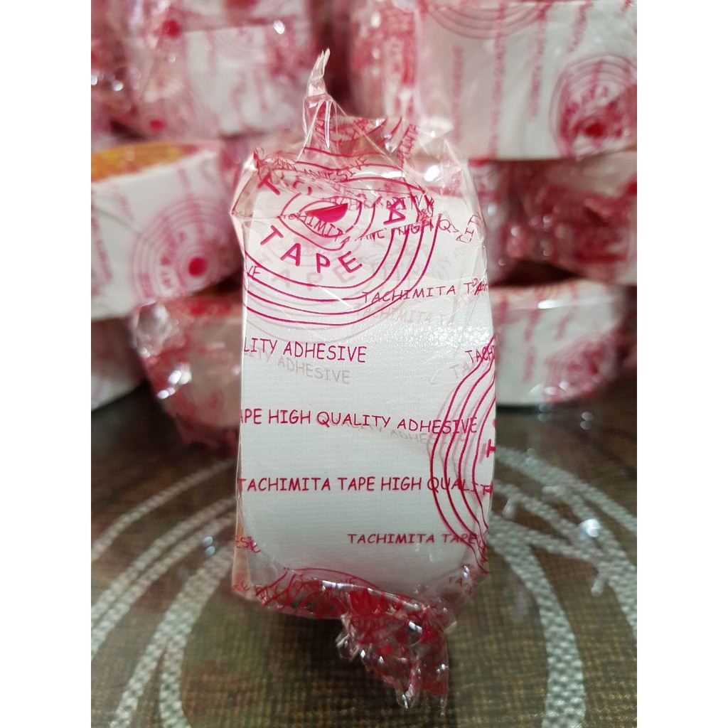 

Terlaris CLOTH TAPE LAKBAN KAIN WARNA PUTIH TACHIMITA BERKUALITAS