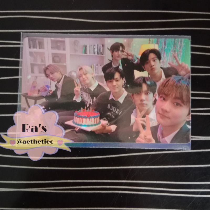 (BOOKED) PC photocard official enhypen pob event drunk dazed group border carnival