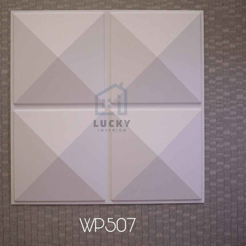 wallpaper panel 3D/ wallpanel 3D PVC 50cm x 50cm-WP507