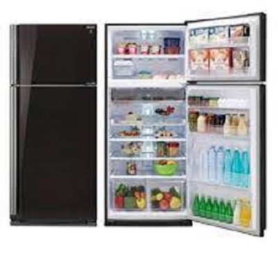 KULKAS/2PINTU/SHARP/J-TECH/INVERTER/SJ-IG471PGBK