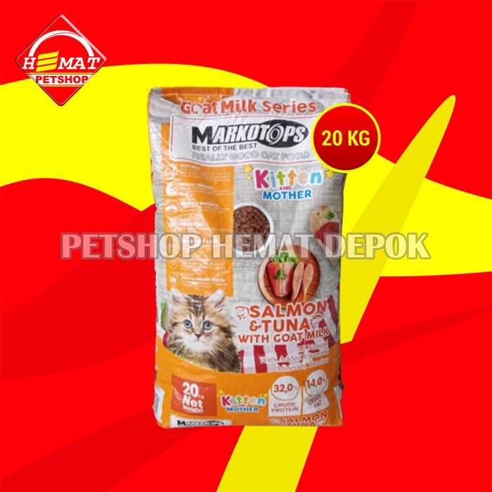 Makanan Kucing Markotops 20 Kg cat food markotop 20kg