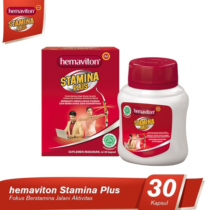 Hemaviton Stamina Plus Multivitamin 30 kapsul