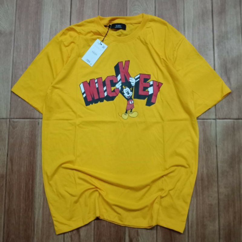 KAOS TSHIRT ZARA X DISNEY MICKEY