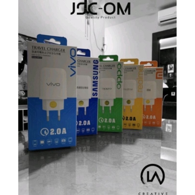 TC CASAN TRAVEL CHARGER DELL 2.0 1USB BRANDED VIVO