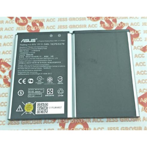 Battery Batre Baterai ASUS Zenfone 2 Laser 6 Inch ZE601KL , Z011D C11P1501