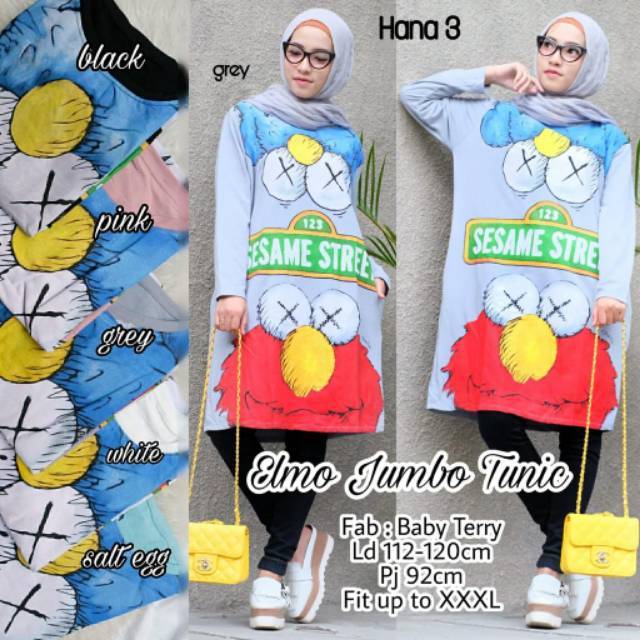 Hana3 Tunik Jumbo Elmo