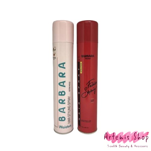 Barbara Walden Hair Styling Spray Rambut Extra Hold | Extra strong 80 | 150 | 280 | 450 ml