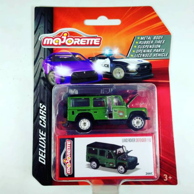 MAJORETTE DELUXE CARS Ford Mustang//Nissan//Land Rover
