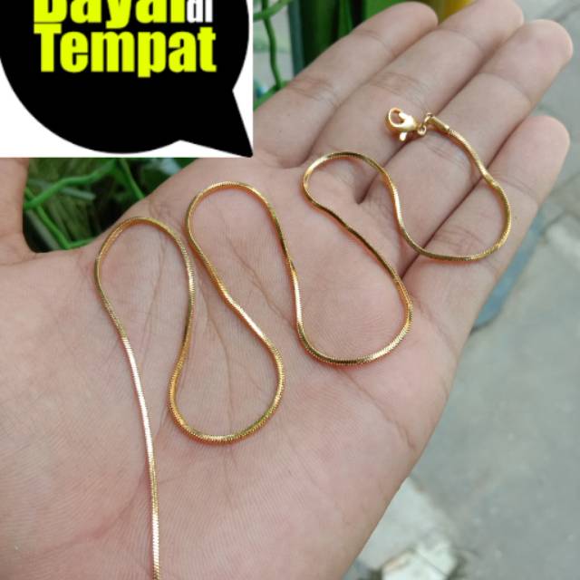 Kalung titanium ASLI kalung PREMIUM dan BERGARANSI kalung titanium emas kalung emas kalung perak kal