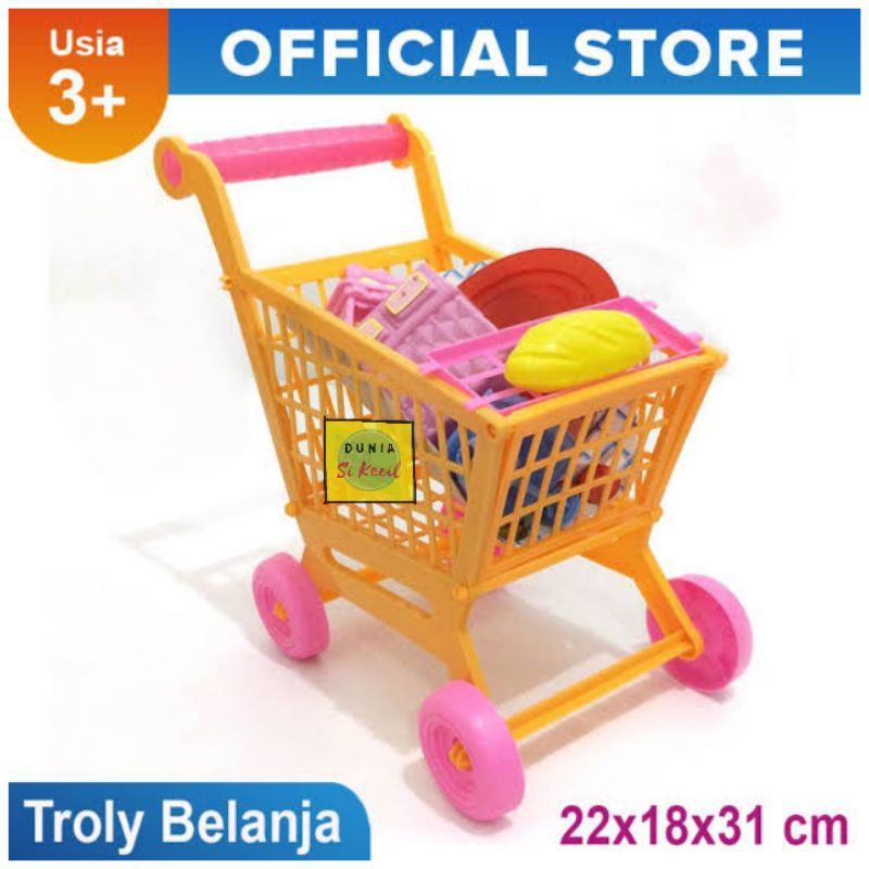 Mainan Troli Belanja anak