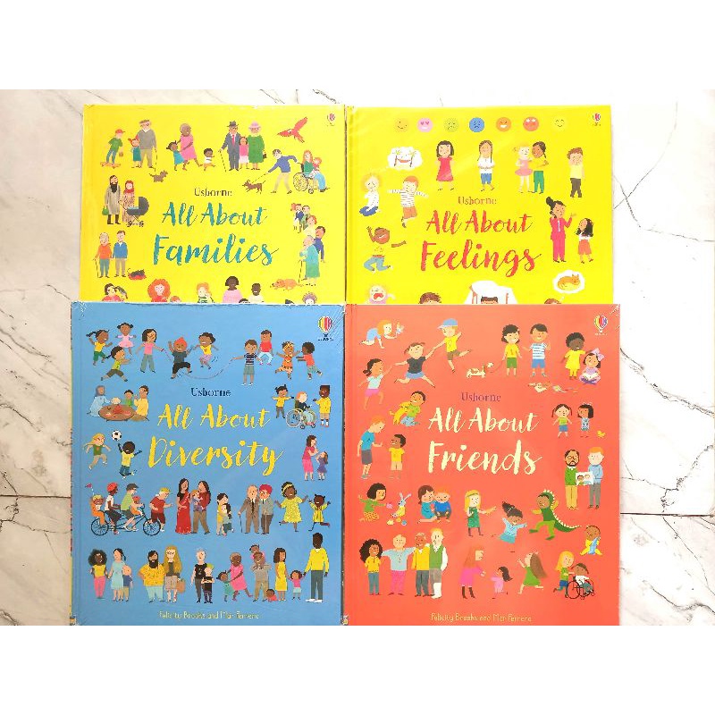 Usborne ORIGINAL All about feelings / Diversity