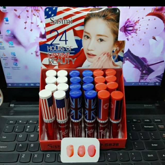 LIPTINT SASIMI 3 BENDERA S828 ISI ecer