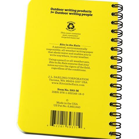 

BARANG BARU BUKU LAPANGAN ANTI AIR / ALL WEATHER NOTEBOOK RITE IN THE RAIN NO 303