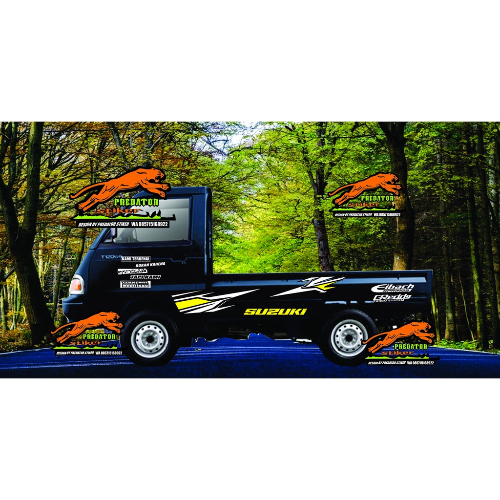 stiker cuting mobil pick up tss carry futura l300 grand max terbaru