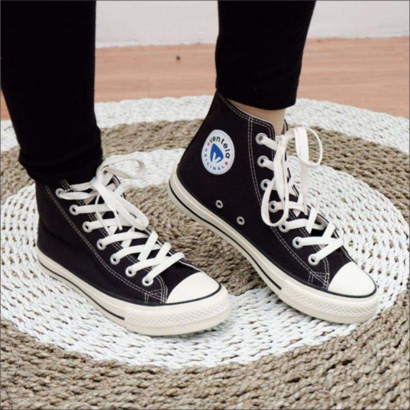VENTELA ETHNIC BLACK NATURAL/BLACK WHITE HIGH