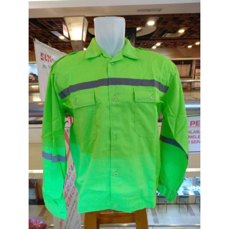 Baju Atasan Safety Lengan Panjang / Baju Atasan Safety / Seragam Safety Lengan Panjang