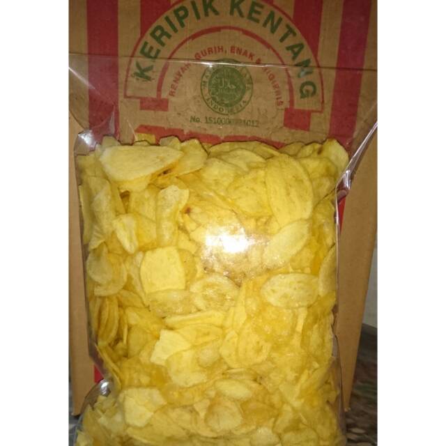 

Keripik kentang no 3, kemasan 500 gr