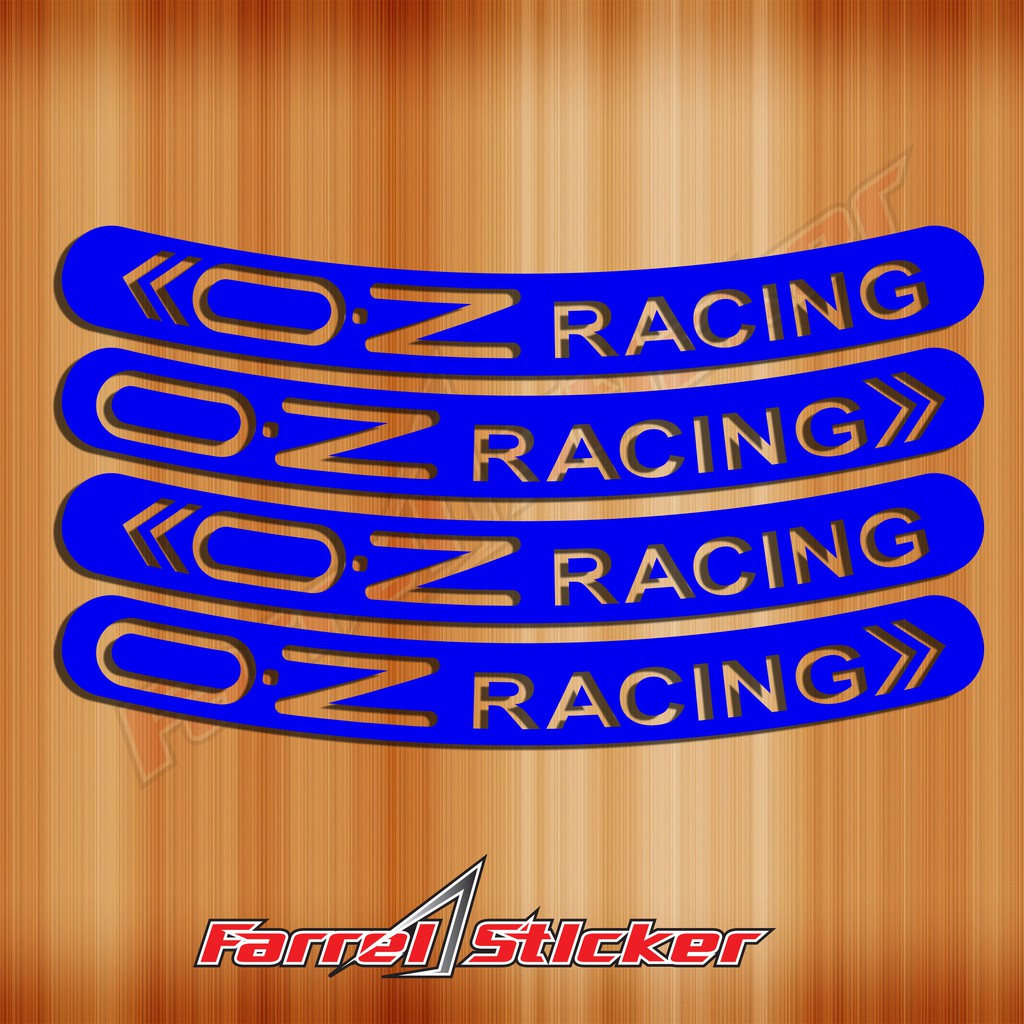 stiker velg sticker OZ racing