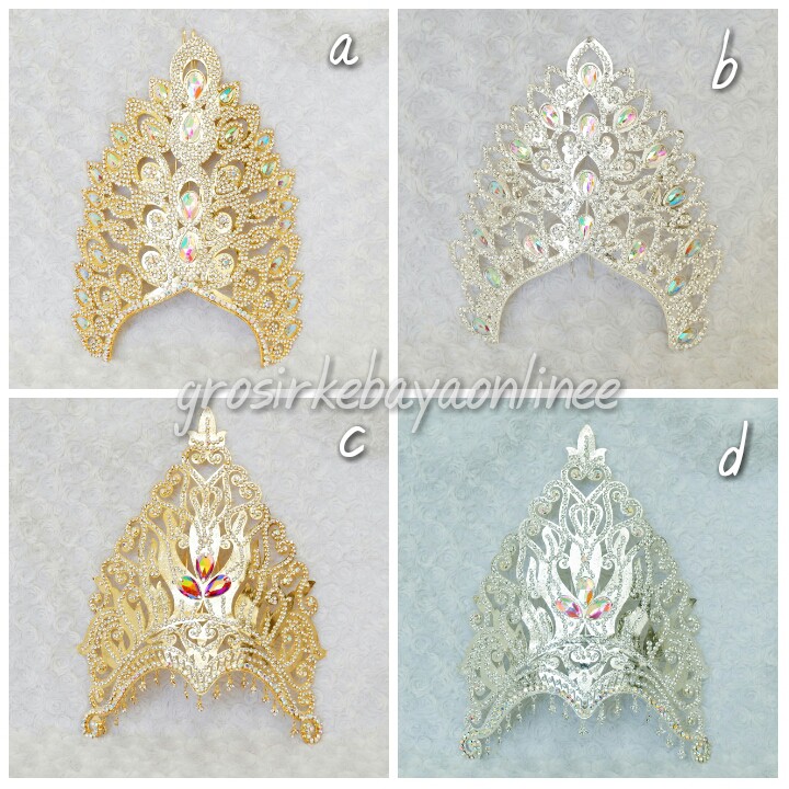 Mahkota cantik mahkota besar mewah mahkota pengantin aksesoris pengantin aksesoris murah
