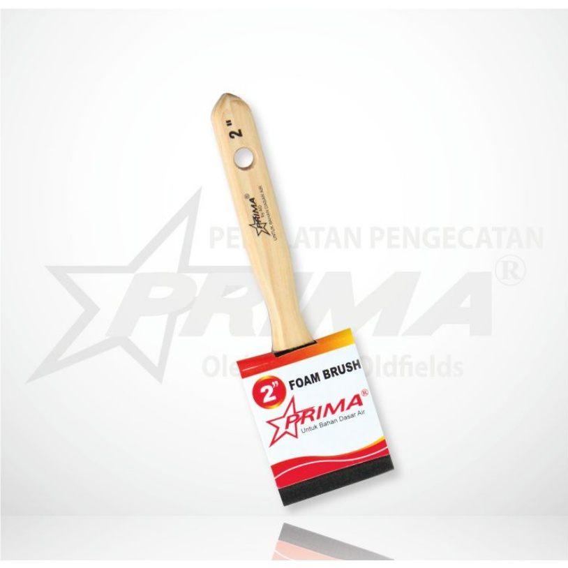 KUAS SPON CAT 2" 3" KUAS PELITUR , FOAM BRUSH Prima