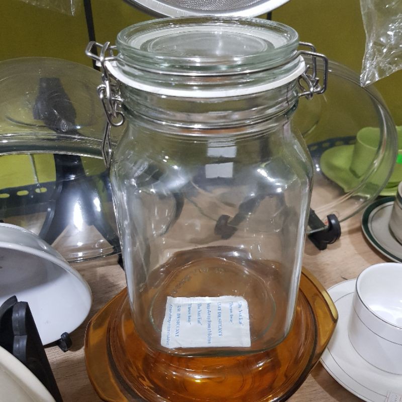 toples hermetico | hermetico jar | toples kaca 1 liter , 1.5 liter 2 liter