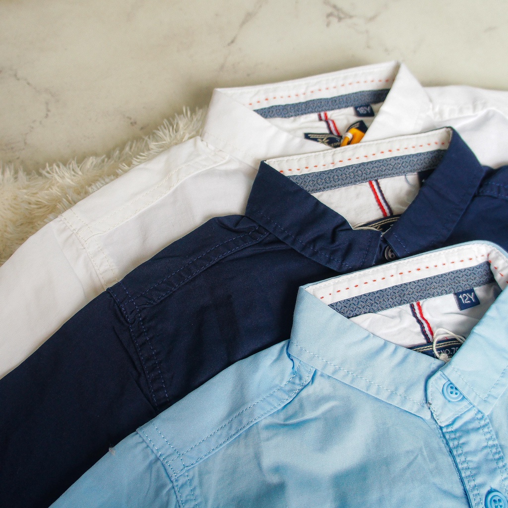 TSNO.7G Kemeja Anak Tangan Pendek Laki - Laki CL81004