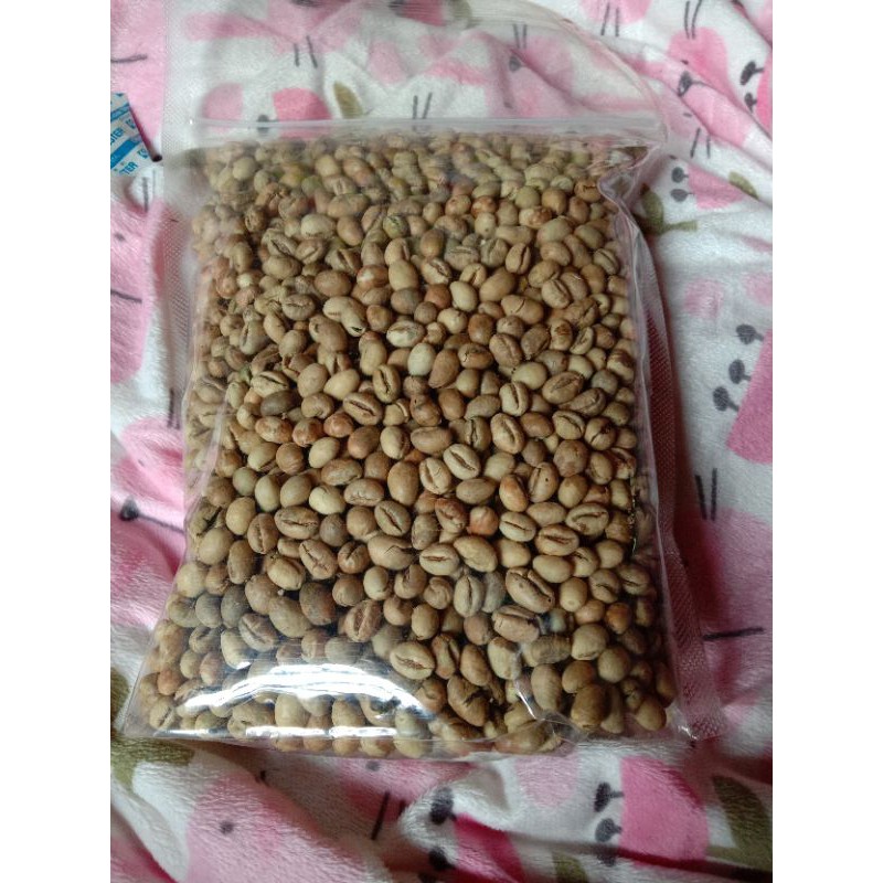 

GREEN BEAN PEABERRY 1kg/ biji mentah kopi lanang Asli Gunung kelir