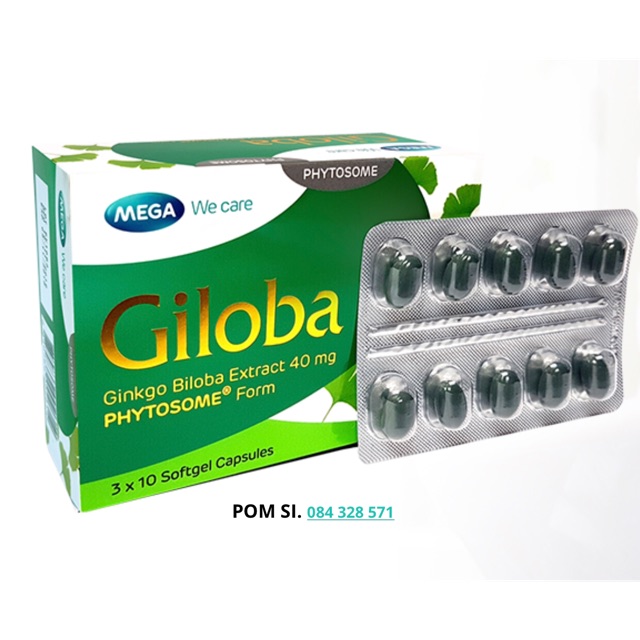 Giloba 30’s - Mega Lifesciences - BPOM INDONESIA