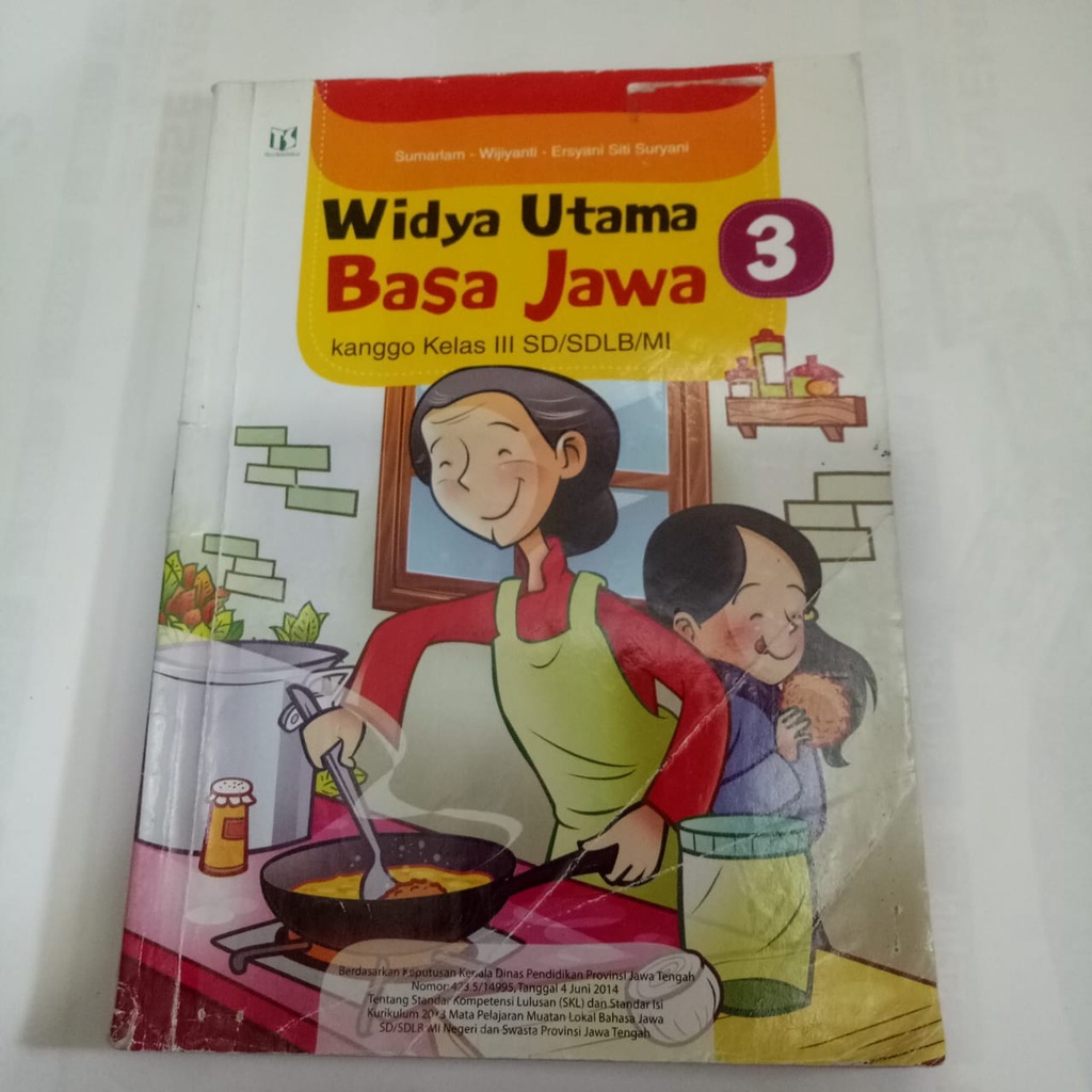 [BEKAS] Widya Utama Basa Jawa 3 untuk Kelas 3 SD/SDLB/MI - Tiga Serangkai ORIGINAL