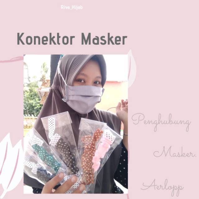 Konektor Masker Penghubung masker Earloop