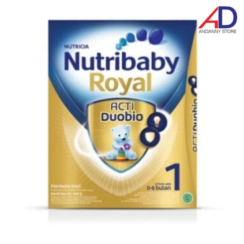 NUTRICIA NUTRIBABY ROYAL 1 800GR (0-6 BULAN) / SUSU FORMULA BAYI