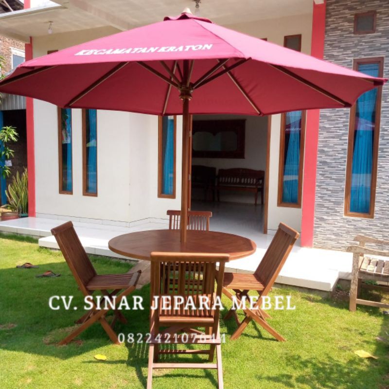 meja cafe,meja taman, tenda payung, kursi taman cafe