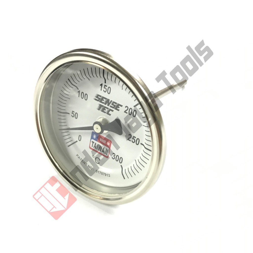 Termometer Payung Sense TAIWAN 300 C utk Oven Gas Thermometer Bimetal