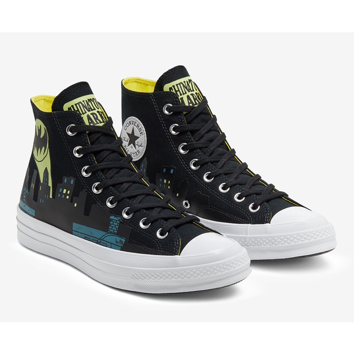 Converse 70s Chinatown Market Batman Black Glow In The Dark Original