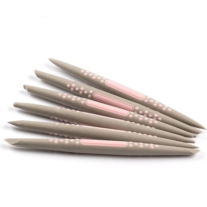 Silicone Pen Fondant/Clay/Pottery Molding Tool (6pcs)