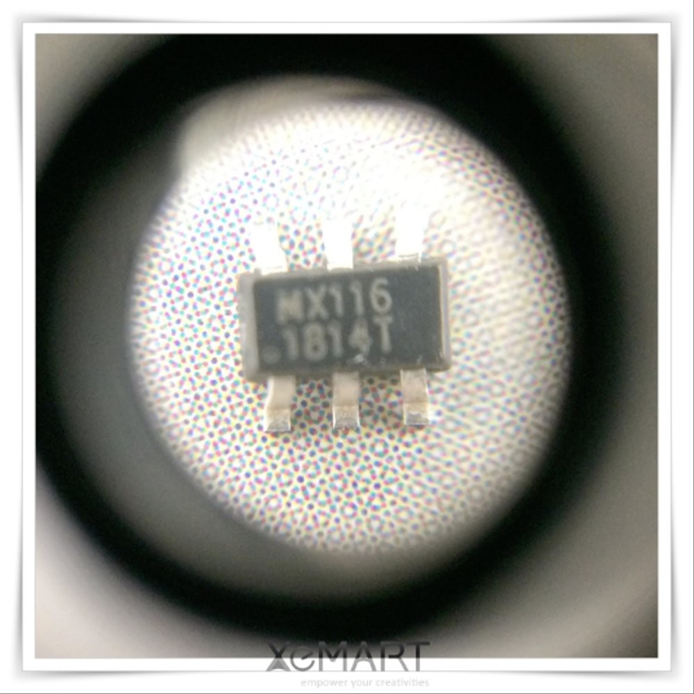 MX116 Motor Driver IC SOT23-6 SMD Full Bridge 6V 500mA Sinotech Mixic Elec