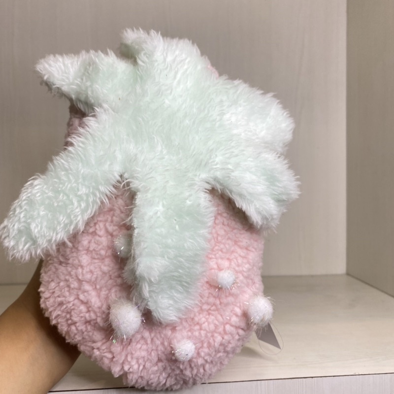 Preloved Boneka Strawberry Pink