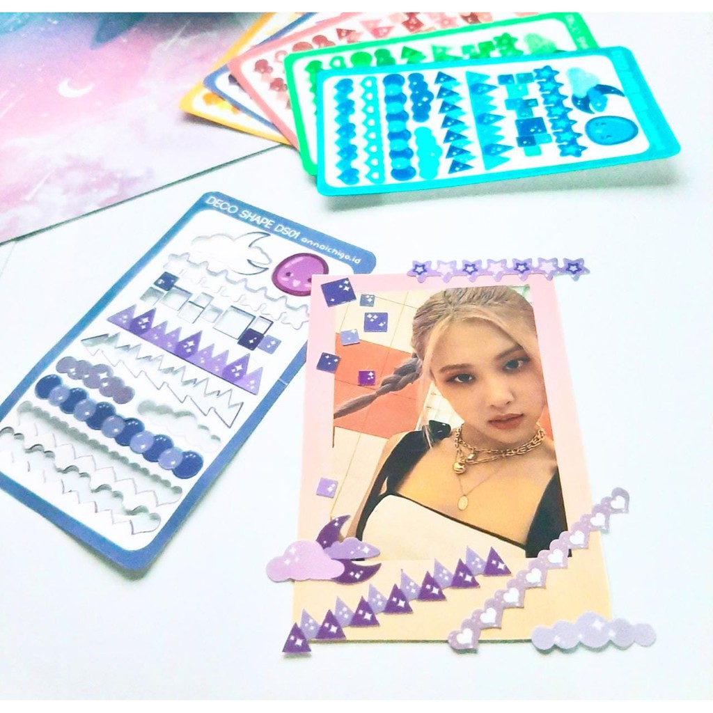 

DECO SHAPE POLAROID DECO STICKER [ POLCO/ STIKER LUCU [ ANNAICHIGO.ID]