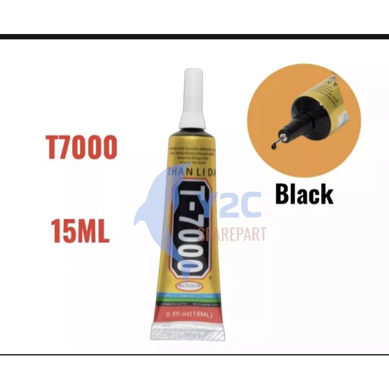 

Lem Zhanlida T7000 15Ml Hitam / Perekat Touchscreen / Taskrin / Tc