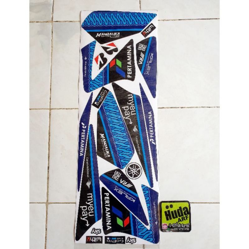 READY STOK BISA COD Striping lis sticker YAMAHA VIXION OLD VIXION lama VIXION 2008-2012 Pertamina ma