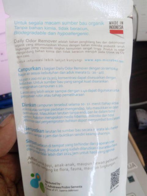 Penghilang Bau Tidak Sedap Bau Ompol Bau Sampah Daily Odor Remover 100gr