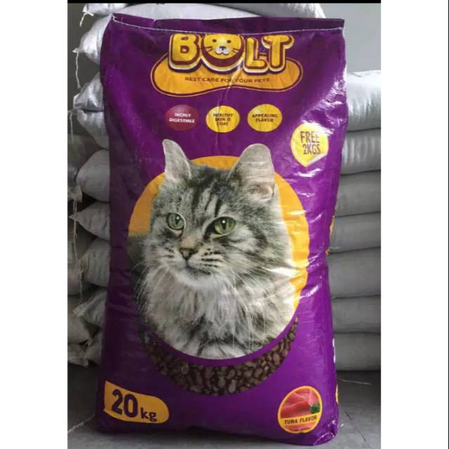 Jual Bolt makanan kucing 500gr Indonesia|Shopee Indonesia