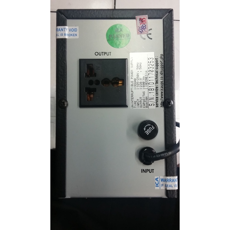 UPS ICA CE600 CE 600 VA