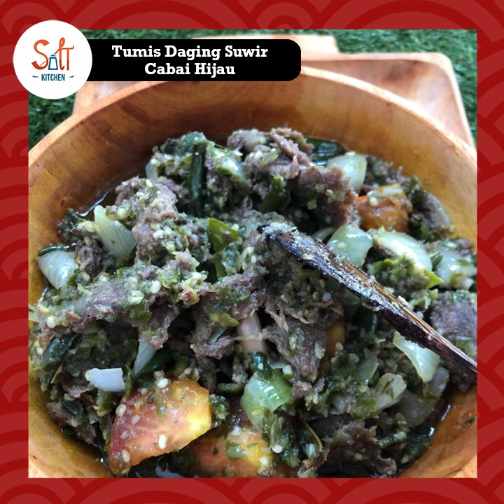 

Tumis Daging Suir Cabai Hijau
