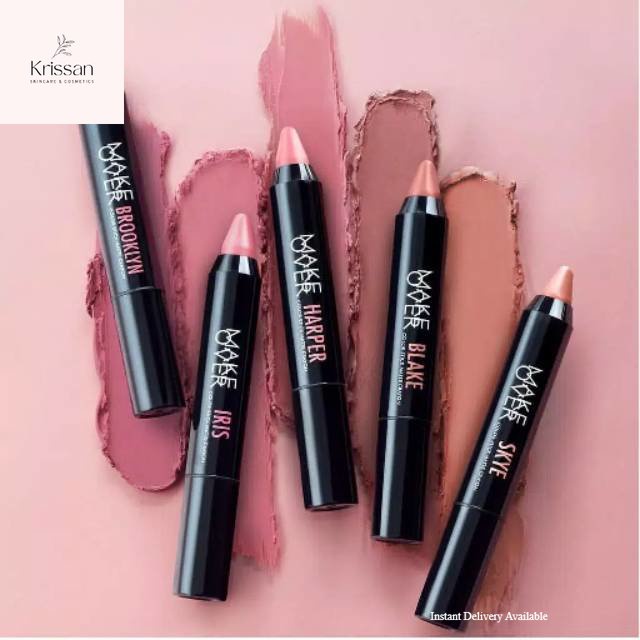 MAKE OVER Color Stick Matte Crayon / Make Over Lipstik - 105 skye - lipstick ombre - euphoria