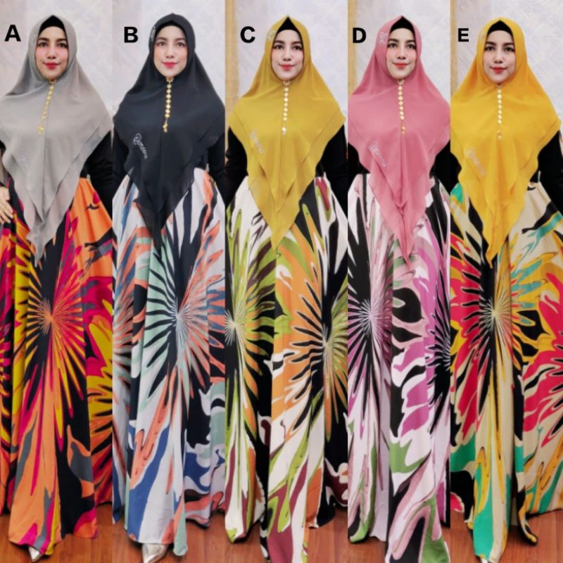 GAMIS SYARI MEWAH / TANIA SERIES BY DANEENA / GAMIS SYARI PREMIUM / GAMIS DANEENA TERBARU