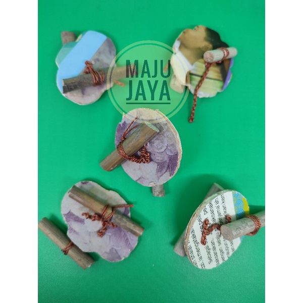 Jantra Kayu Isi 100 Pcs