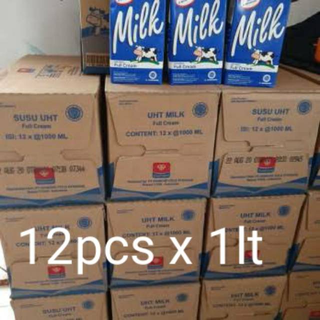 

susu diamond full cream 1lt x 12pcs